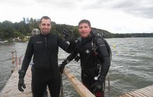 Zdjęcia z zawodów Nawigacji Nurkowej