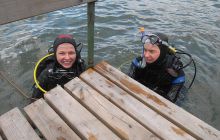 Zdjęcia z zawodów Nawigacji Nurkowej