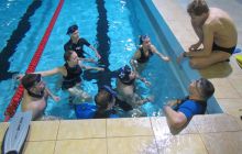 Zdjęcia z zajęć freediving w Trytonie