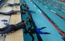 Zdjęcia z zajęć freediving w Trytonie