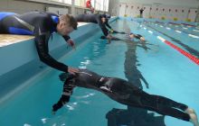 Zdjęcia z zajęć freediving w Trytonie