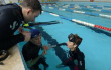 Zdjęcia z zajęć freediving w Trytonie