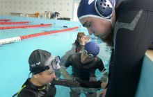 Zdjęcia z zajęć freediving w Trytonie
