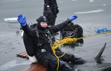 Zdjęcia z nurkowania podlodowego