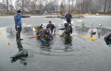 Zdjęcia z nurkowania podlodowego