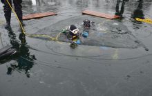 Zdjęcia z nurkowania podlodowego