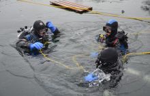 Zdjęcia z nurkowania podlodowego