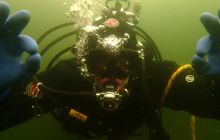 Zdjęcia z nurkowania podlodowego