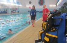 Zdjęcia z ferii na basenie.