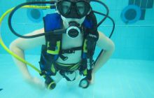 Zdjęcia z ferii na basenie.