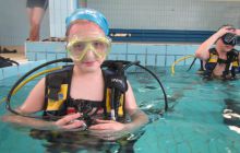 Zdjęcia z ferii na basenie.