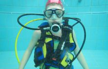 Zdjęcia z ferii na basenie.