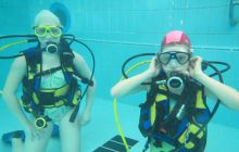 Zdjęcia z ferii na basenie.