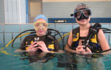 Zdjęcia z ferii na basenie.