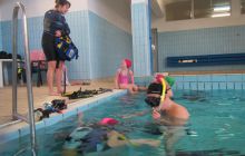 Zdjęcia z ferii na basenie.