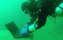 Zdjęcia z nurkowania w Piechcinie