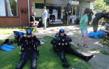 Zdjęcia z bazy nurkowej w Chmielnie