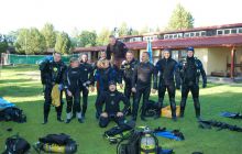 Zdjęcia z bazy nurkowej w Chmielnie