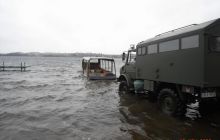 Topienie Autobusu - listopad 2008