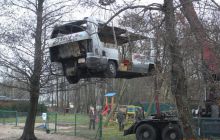 Topienie Autobusu - listopad 2008