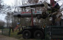 Topienie Autobusu - listopad 2008