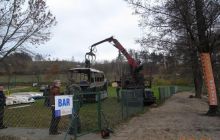 Topienie Autobusu - listopad 2008