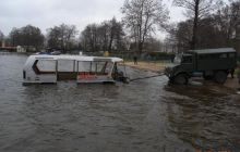 Topienie Autobusu - listopad 2008