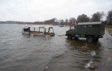 Topienie Autobusu - listopad 2008